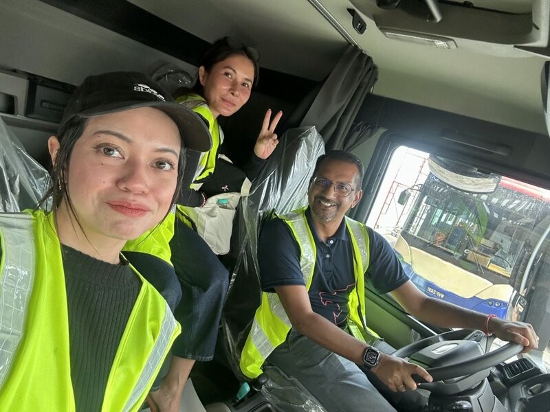 My First Truck Ride