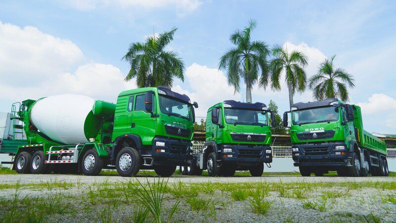 Sino Mobile and Heavy Equipment  Highlights HOWO Trucks